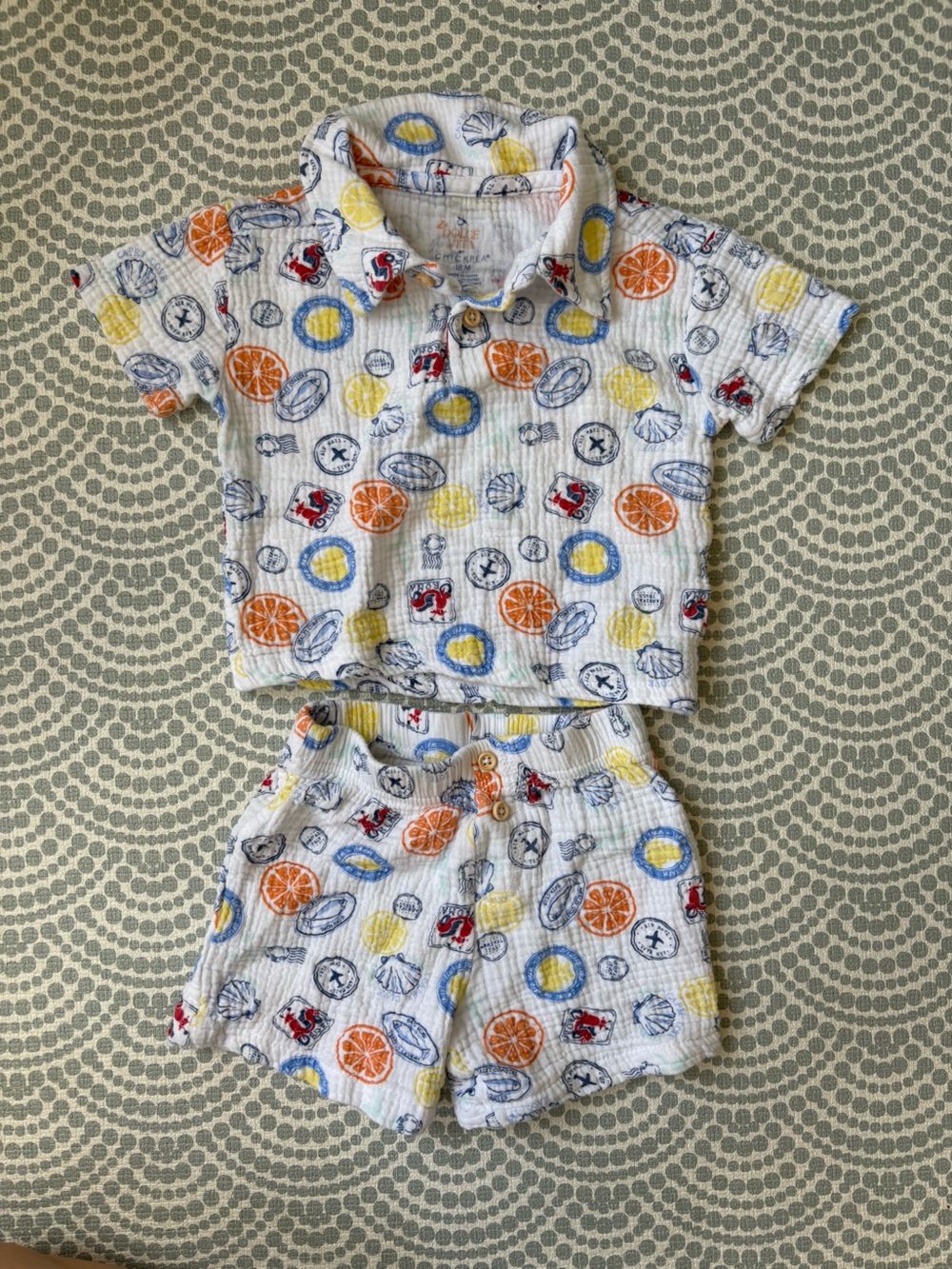 Lightweight Two-Piece Shirts Set